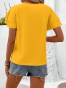 Blusa casual de manga acampanada para verano