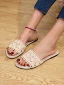 Sandalias versátiles de estilo coreano con tiras delicadas