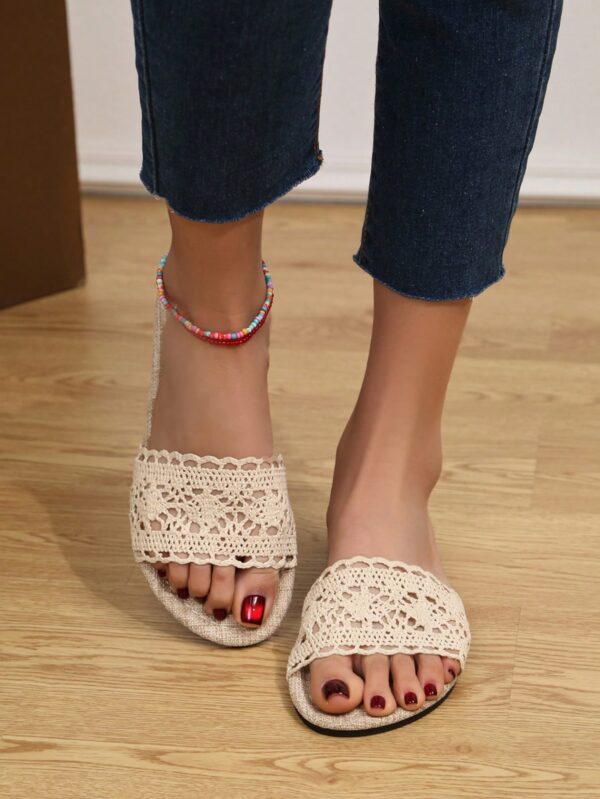 Sandalias versátiles de estilo coreano con tiras delicadas - Image 41