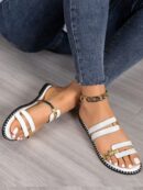 Sandalias Planas Cómodas para Mujer, Temporada Primavera/Verano