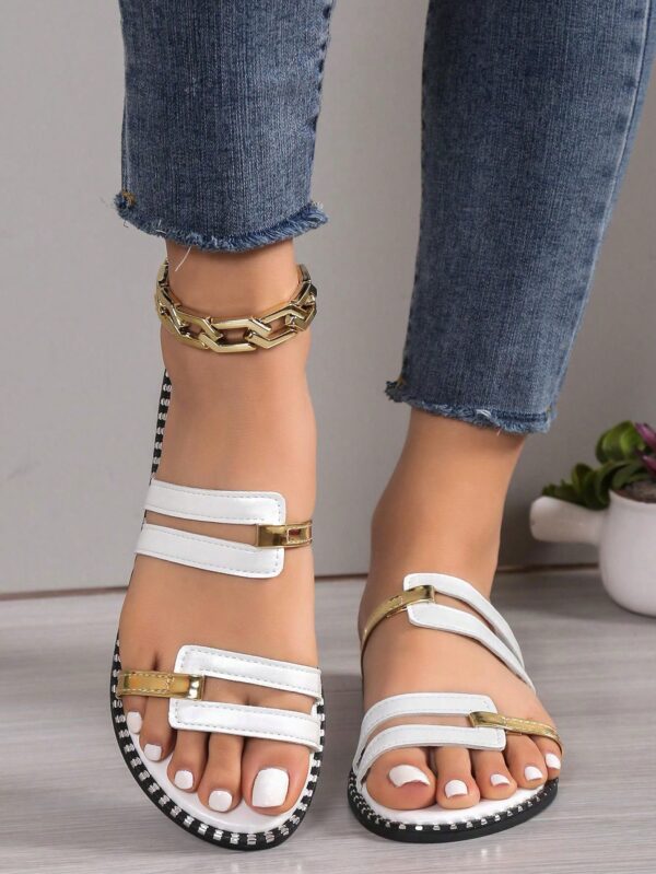 Sandalias Planas Cómodas para Mujer, Temporada Primavera/Verano - Image 15