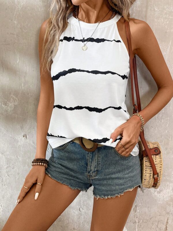 Blusa musculosa de verano con cuello halter - Image 13