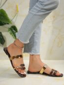 Sandalias Planas Cómodas para Mujer, Temporada Primavera/Verano