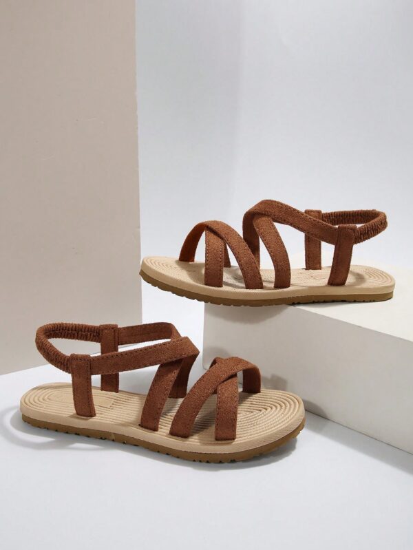 Sandalias de Verano con Detalles Trenzados y Correa Cruzada - Image 12