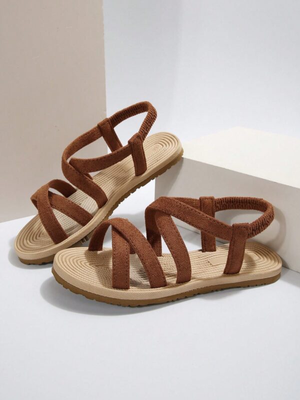 Sandalias de Verano con Detalles Trenzados y Correa Cruzada - Image 13