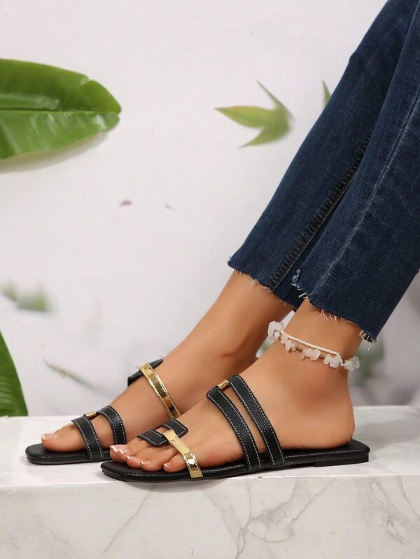 Sandalias Planas Cómodas para Mujer, Temporada Primavera/Verano - Image 39