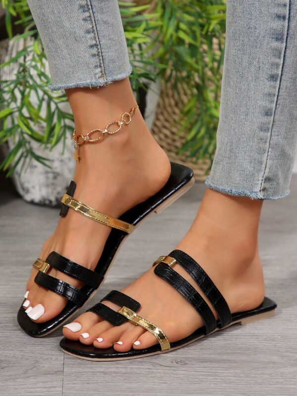 Sandalias Planas Cómodas para Mujer, Temporada Primavera/Verano - Image 54