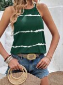 Blusa musculosa de verano con cuello halter