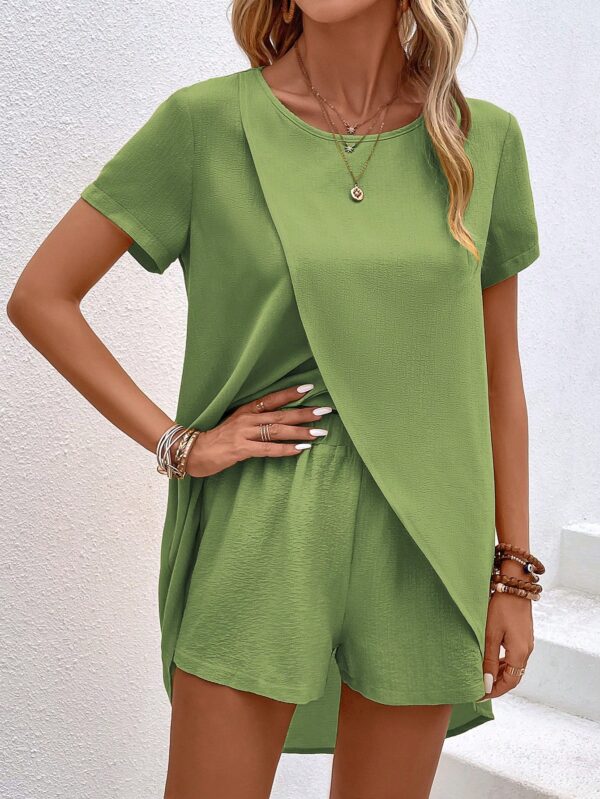 Conjunto Envoltorio Top Largo & Shorts Mini - Image 14